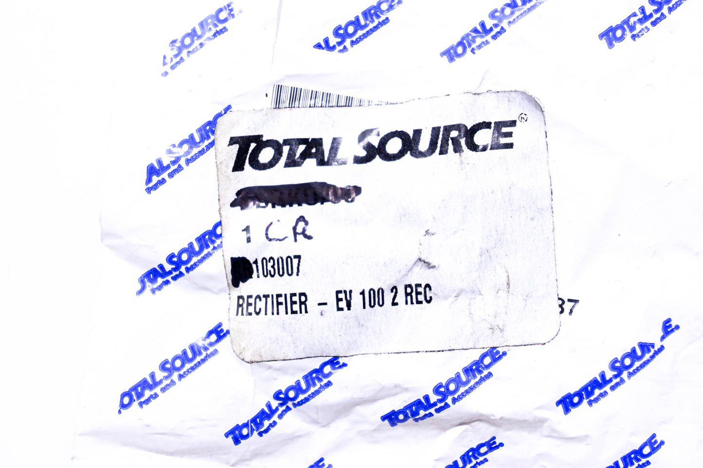 Total Source 103007, CR103007, 44A717068-001 Rectifier fits Crown NOS
