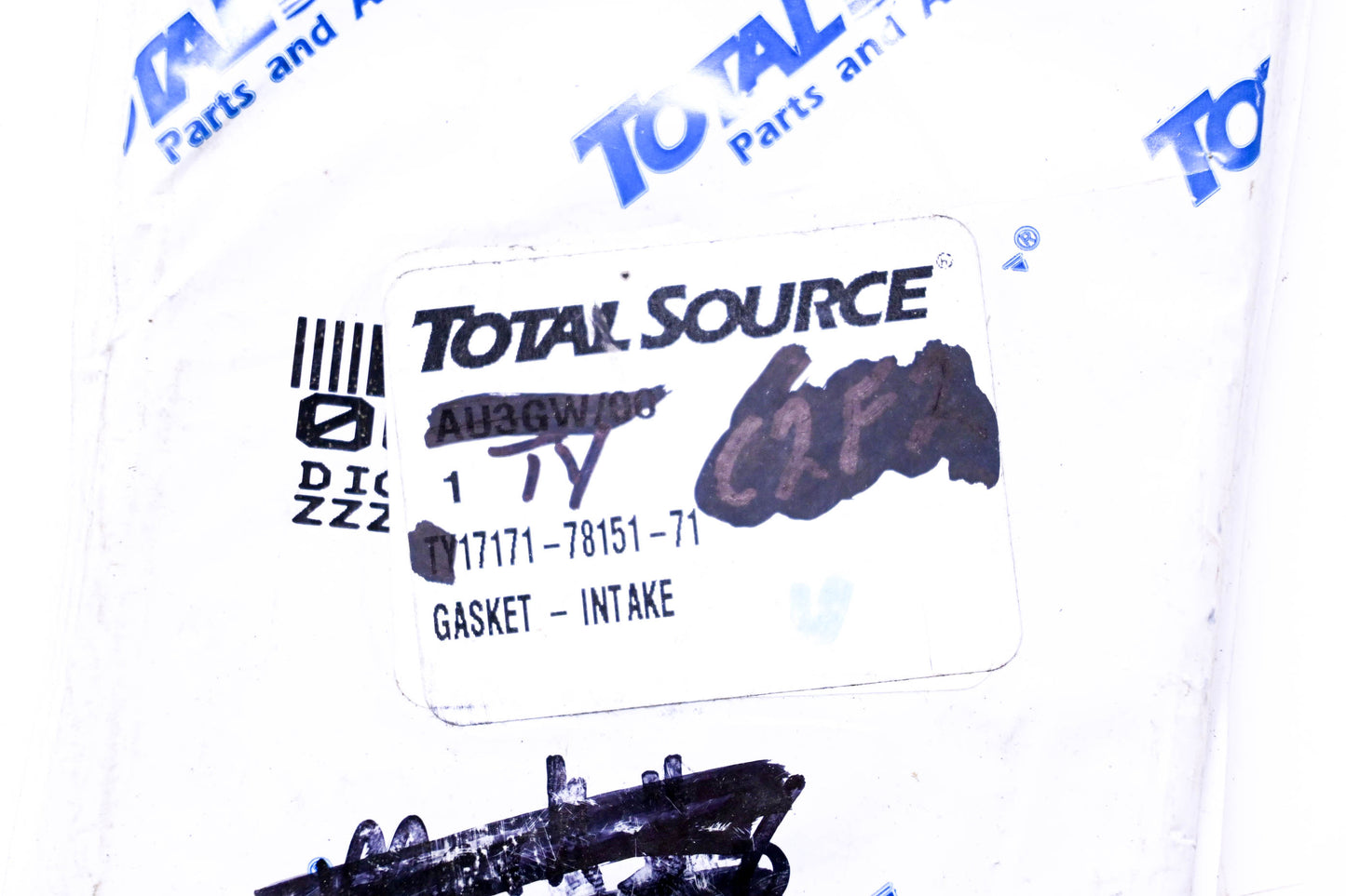 Total Source 17171-78151-71, TY17171-78151-71 Intake Gasket fits Toyota NOS