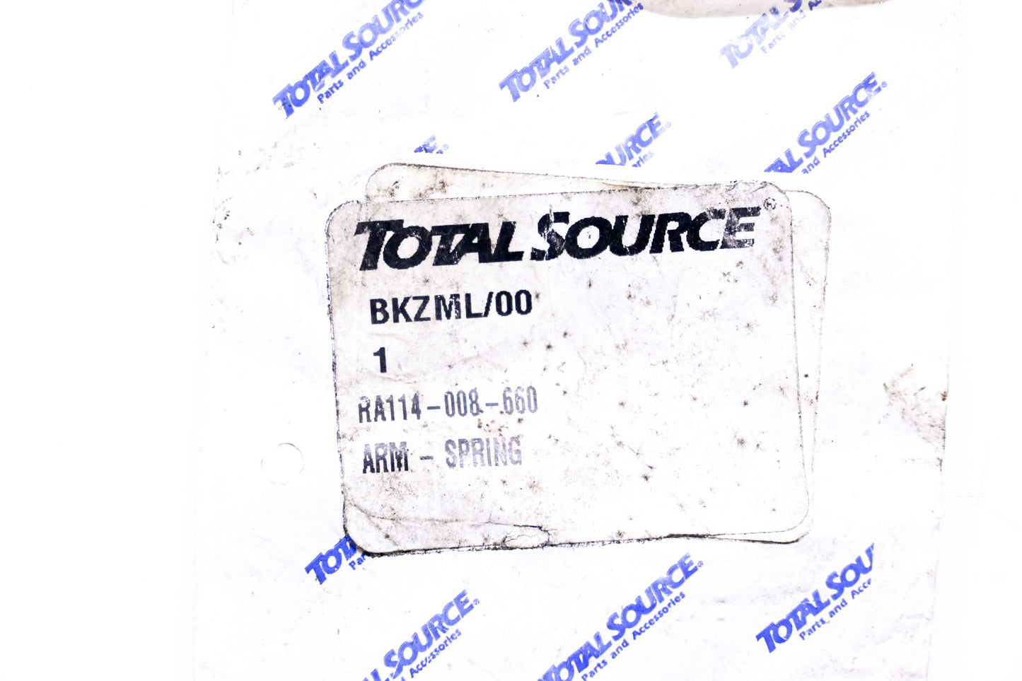 Total Source 114-008-660, RA114-008-660 Spring Arm fits Raymond NOS