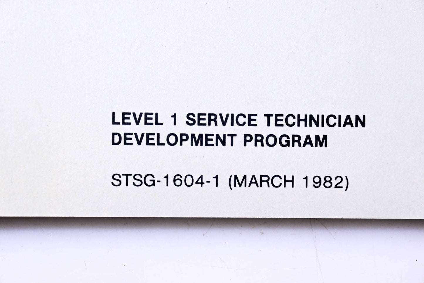 New OEM John Deere STSG-1604-1 STSG Hydrostatic Drive Description & Operation Training Guide NOS