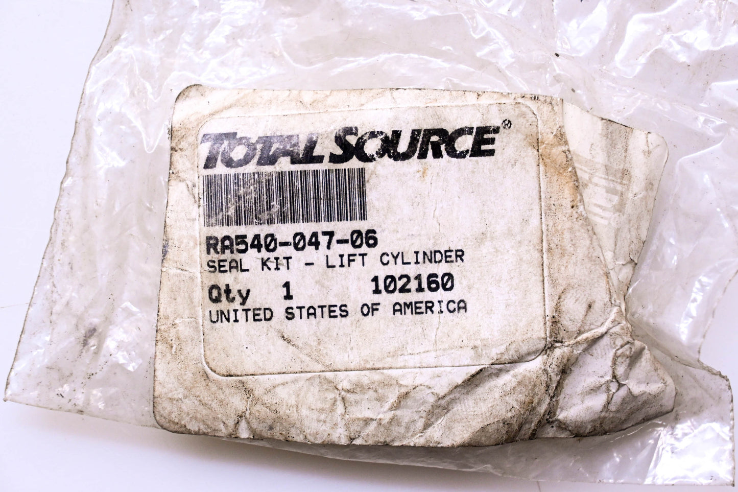 Total Source 540-047-06, RA540-047-06 Lift Cylinder Seal Kit fits Raymond NOS