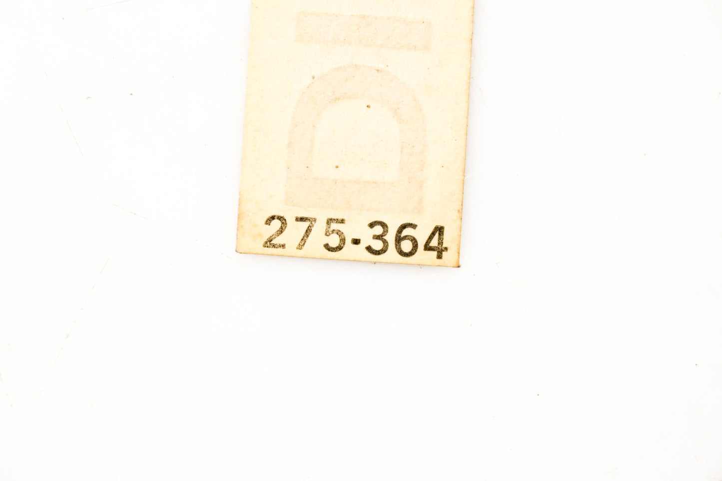 Ditch Witch 275-364 Model 2310 Diesel Decal NOS