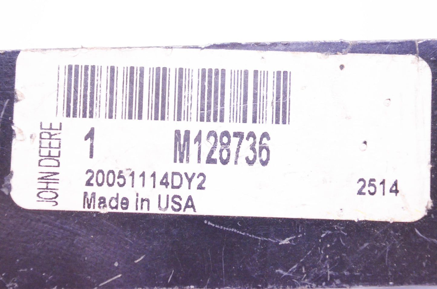 New OEM John Deere M128736 Equipment Arm NOS