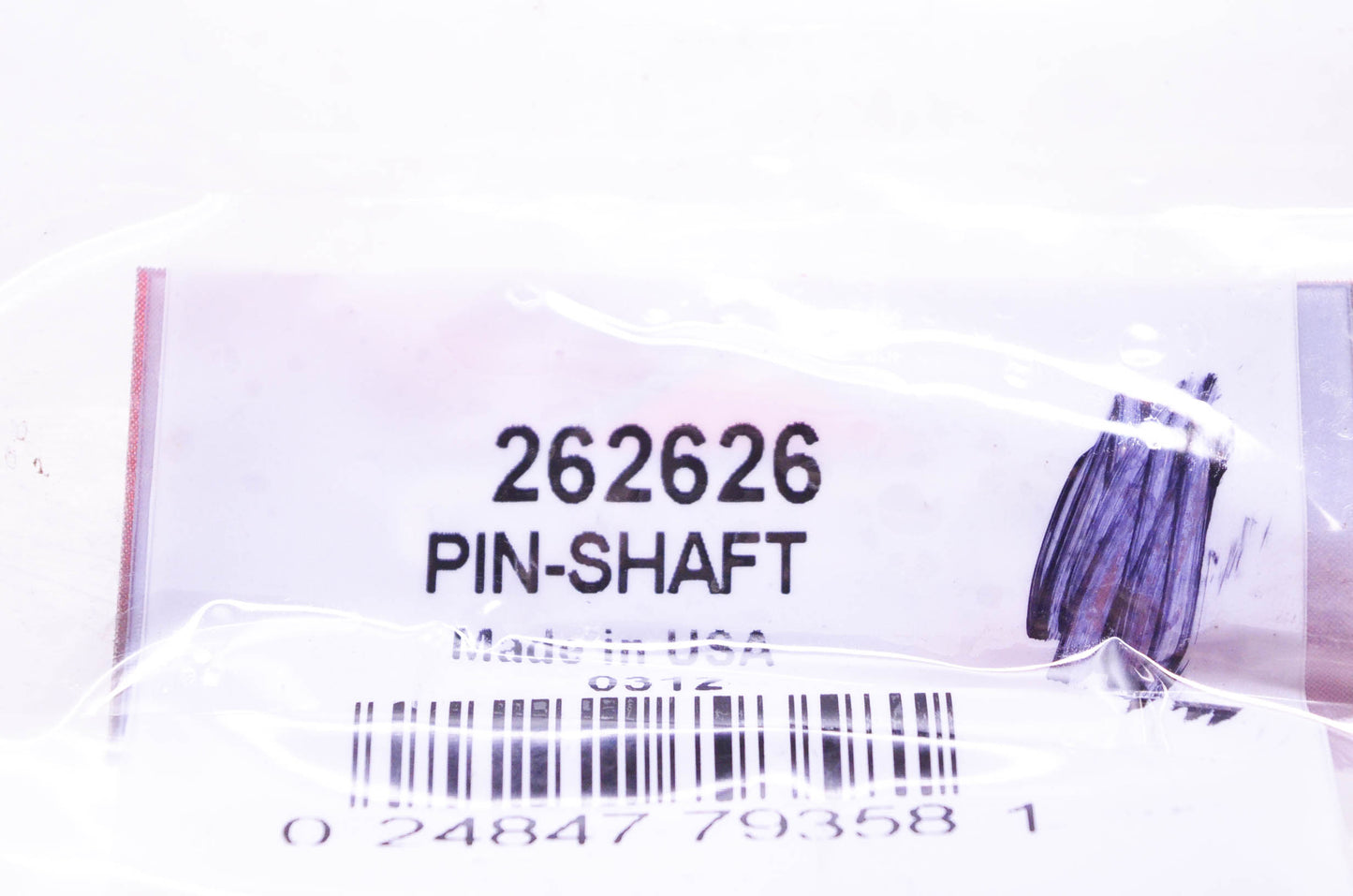 New OEM Briggs & Stratton 262626 Shaft Pin NOS