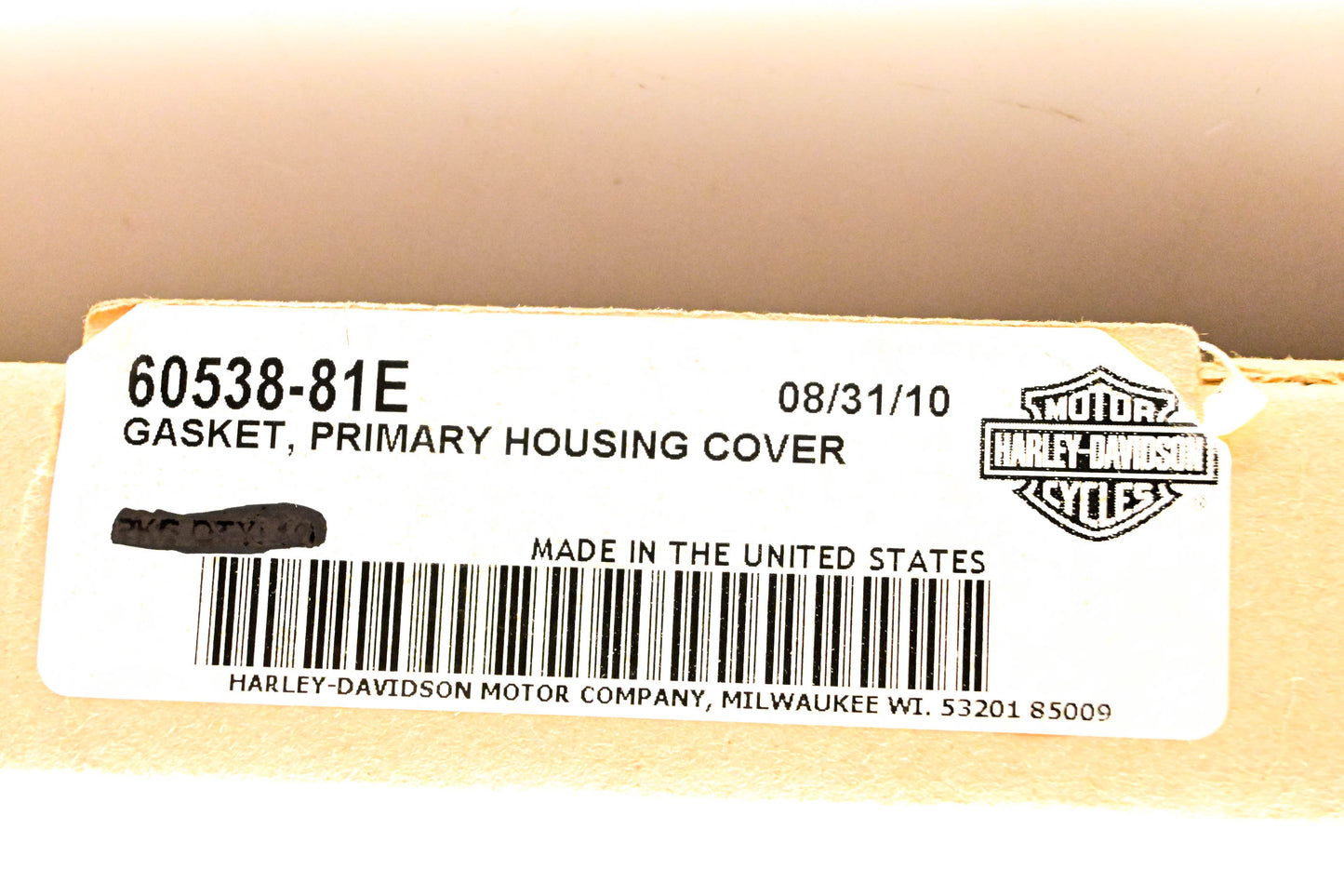 New OEM Harley-Davidson 60538-81E Primary Cover Gasket NOS