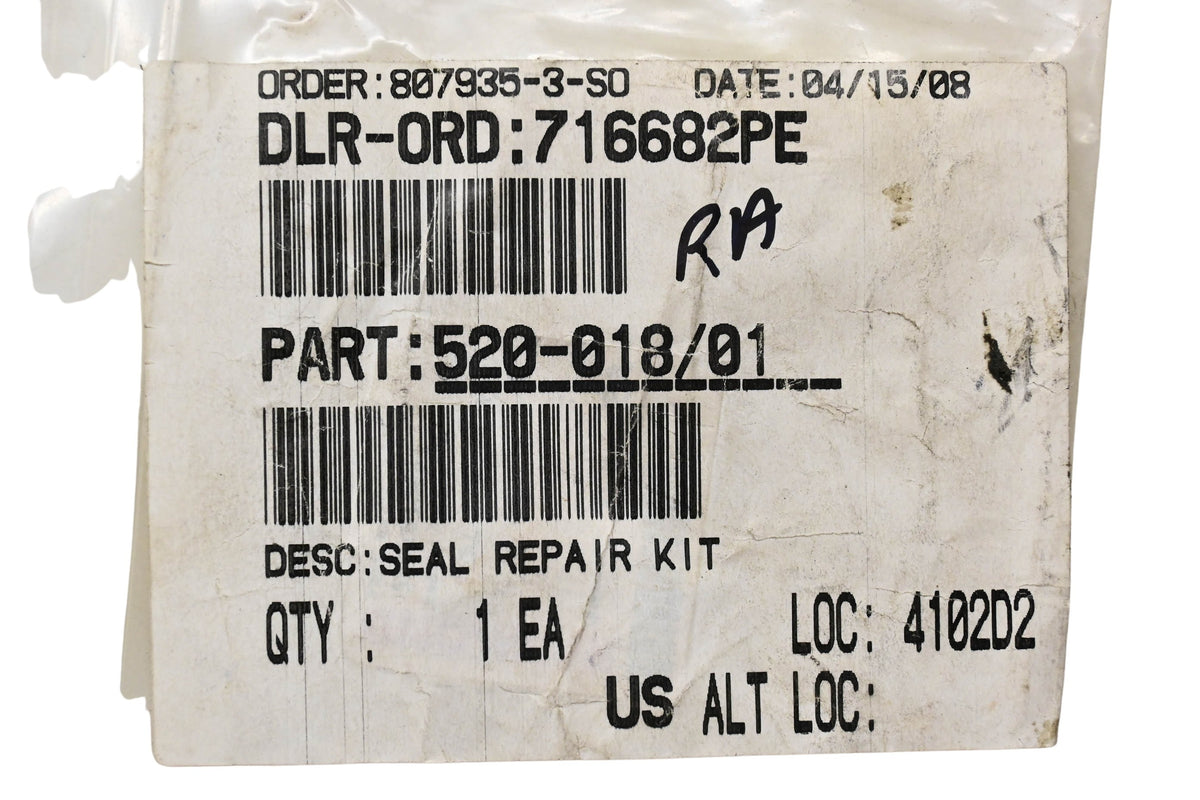 Raymond 520-018/01 Seal Repair Kit NOS