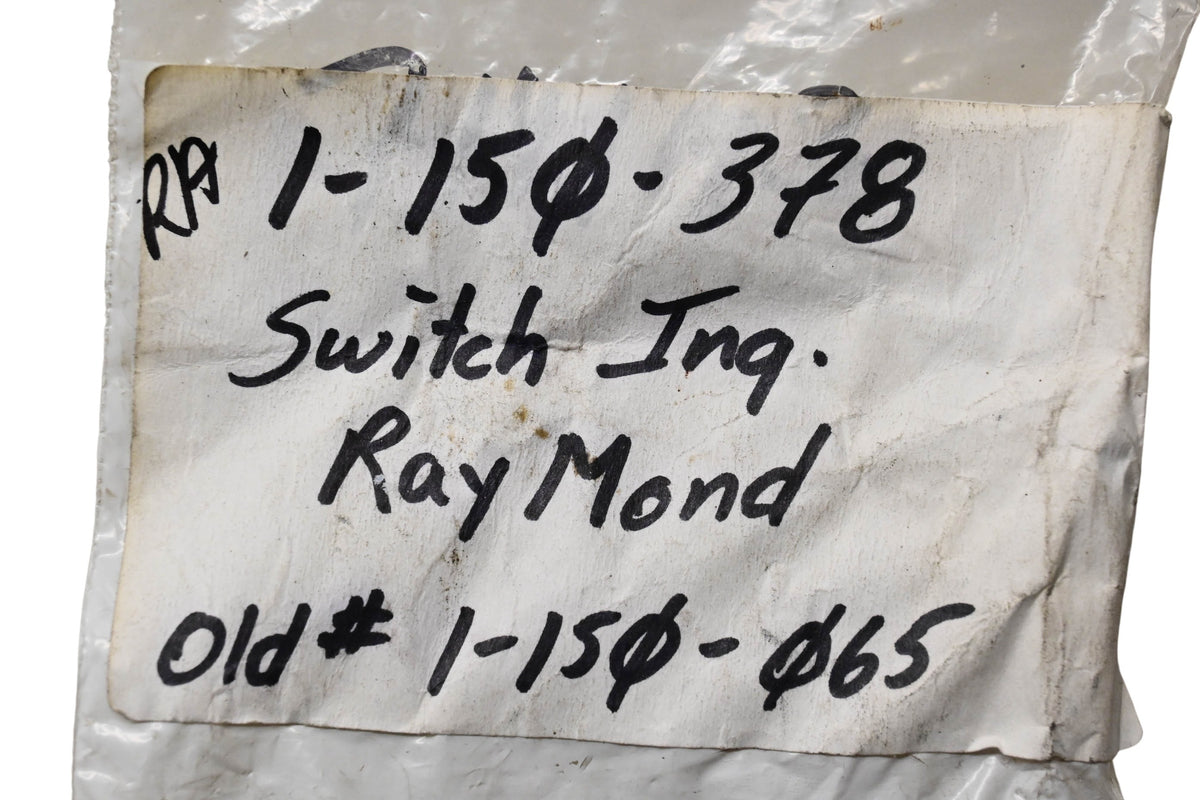 Total Source 1-150-378, RA1-150-378, 1-150-065 Ignition Switch fits Raymond NOS
