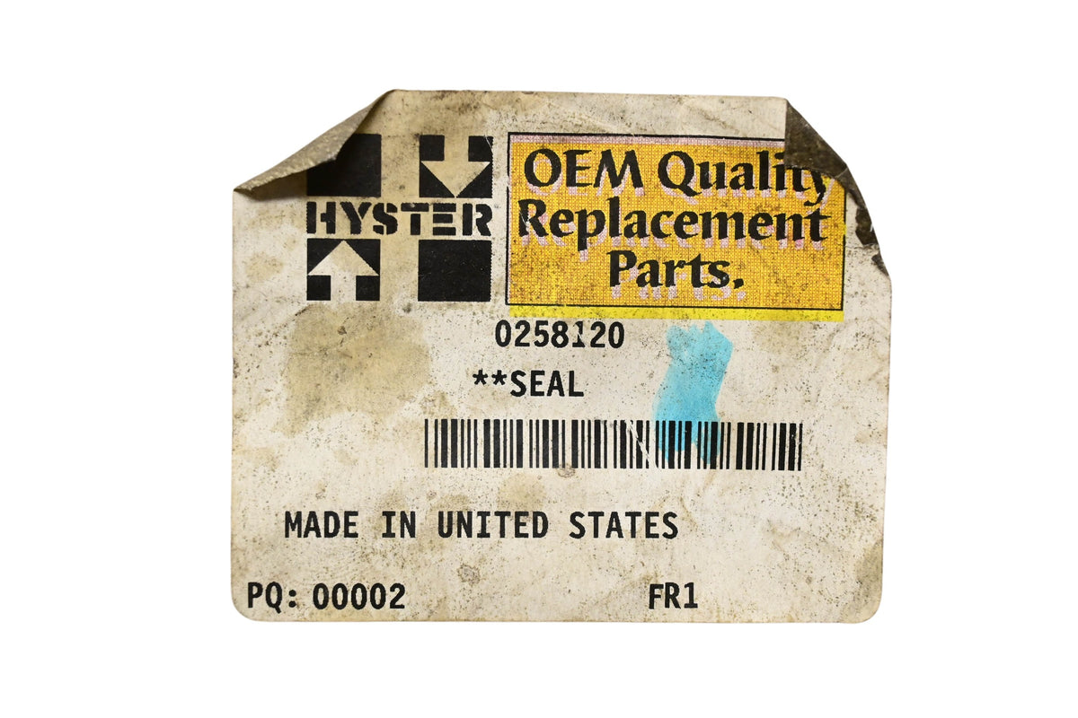 Hyster 0258120 Seal NOS