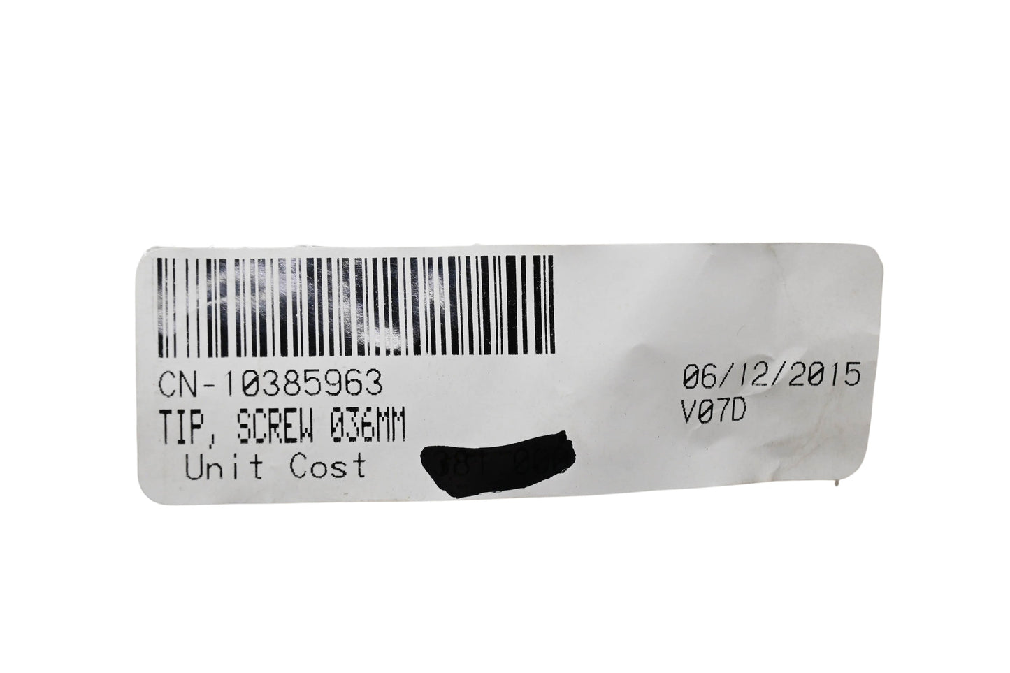Cincinnati Milacron 10385963 Screw Tip 36mm NOS