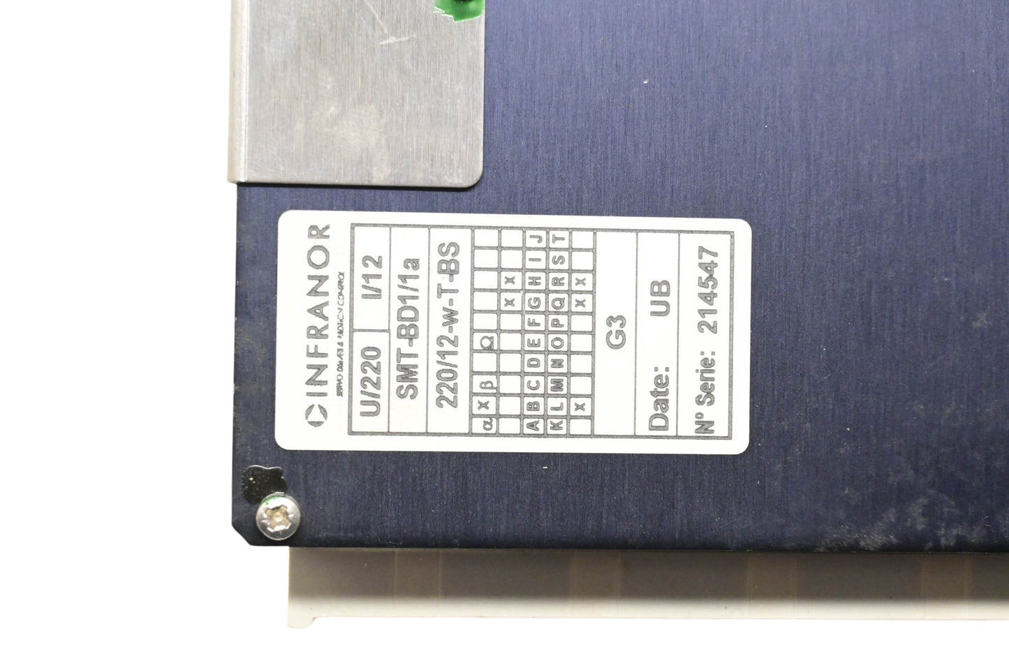 Infranor 220/12, SMTBD1/1a, 220/12w-T.BS CPU Module