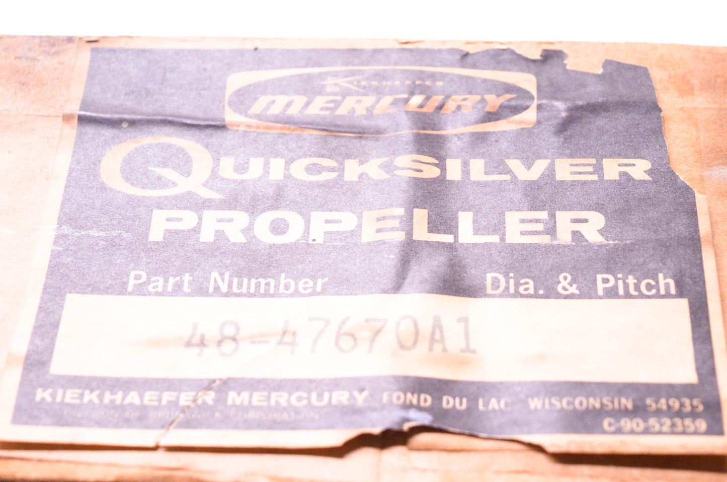 Aftermarket 48-47670A1 Aftermarket Propeller NOS