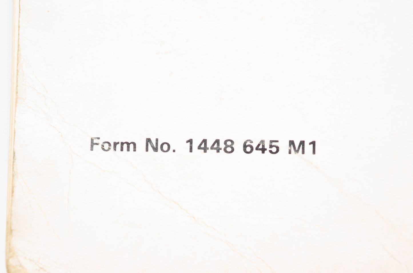 Massey Ferguson 1448645M1 Service Information Manual MF 4000 Series Four Wheel Drive Tractors