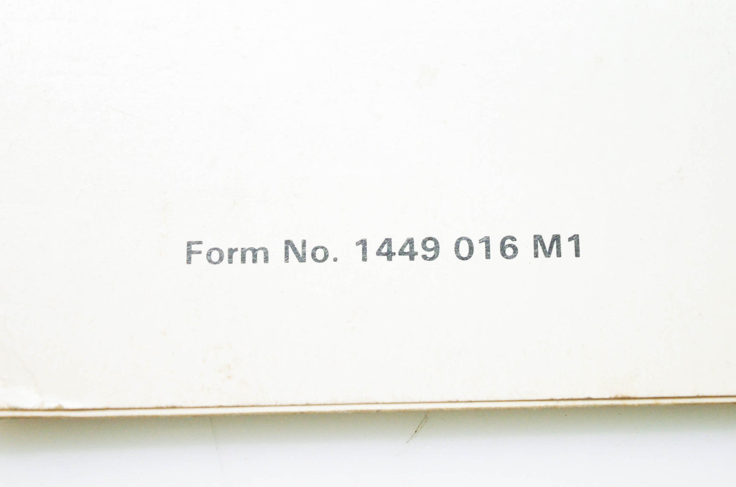 Massey Ferguson 1449016M1 Operator's Manual MF 285 Tractor