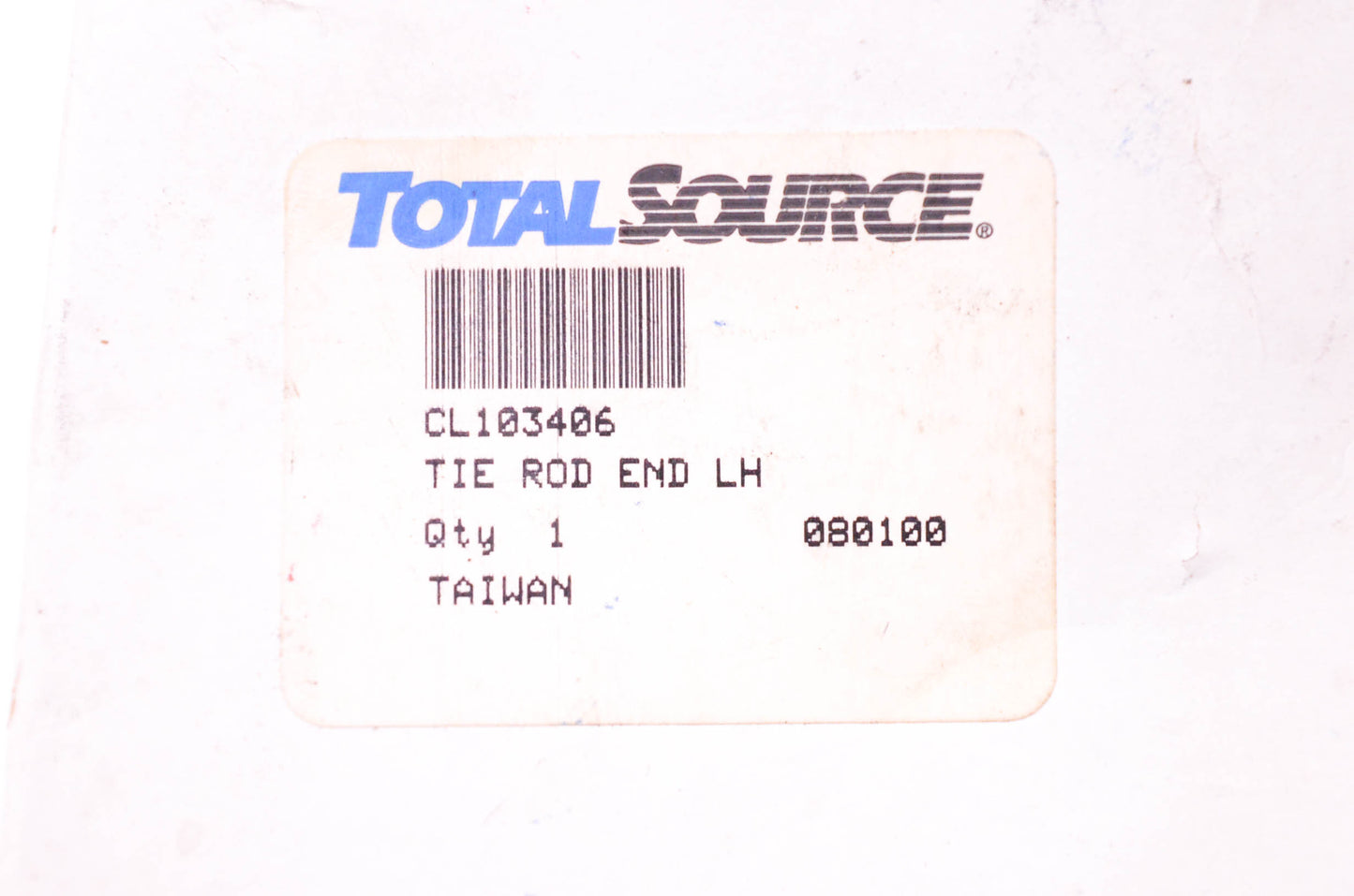 Clark CL103406 Tie Rod NOS