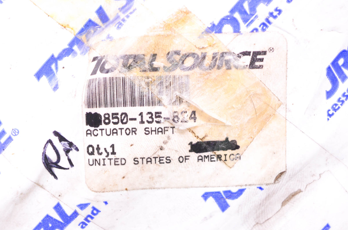 Raymond RA850-135-824, 850-135-824 Actuator Shaft NOS
