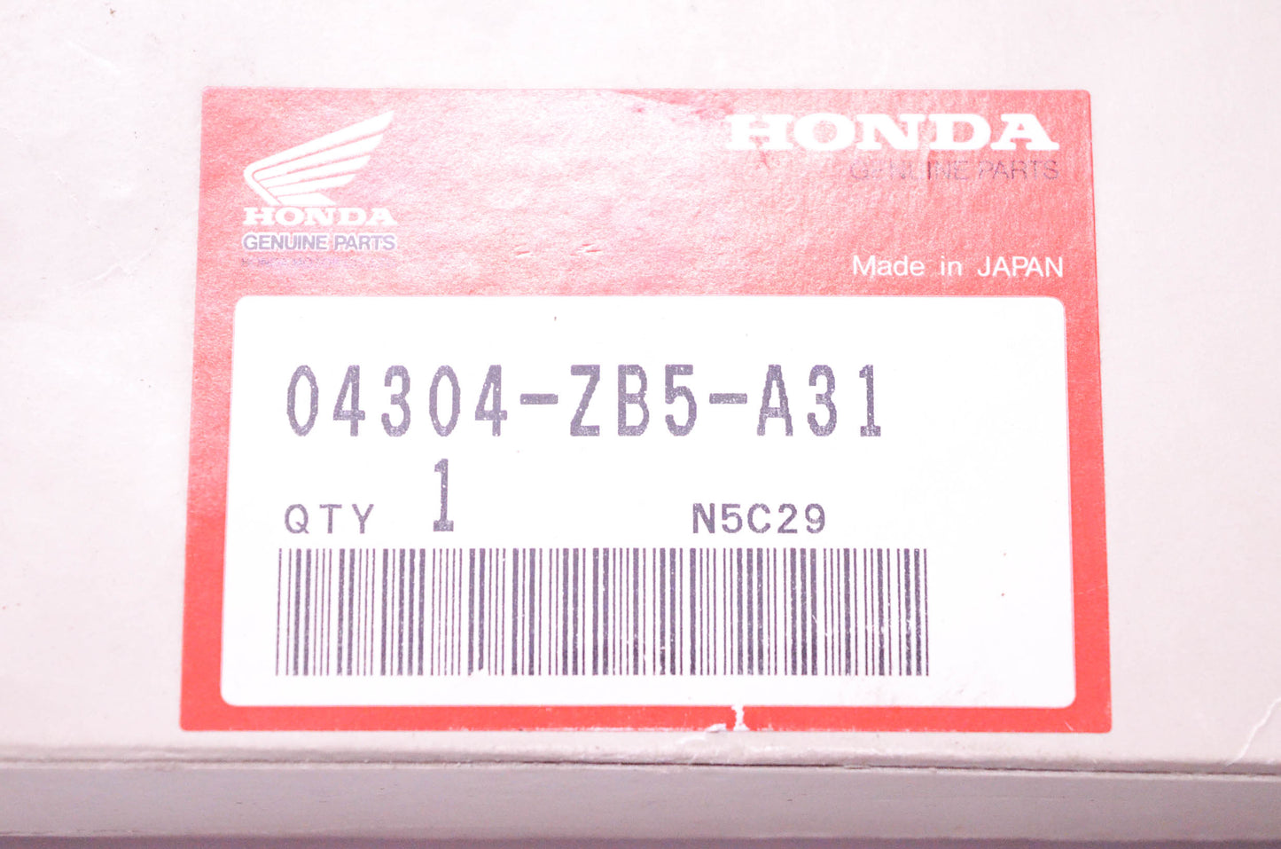 New OEM Honda 04304-ZB5-A31 Harness Generator NOS