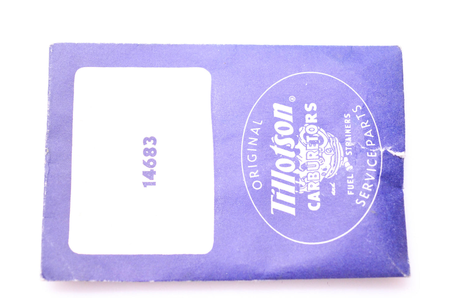 Tillotson 14683, 014683 Needle Seat Kit NOS