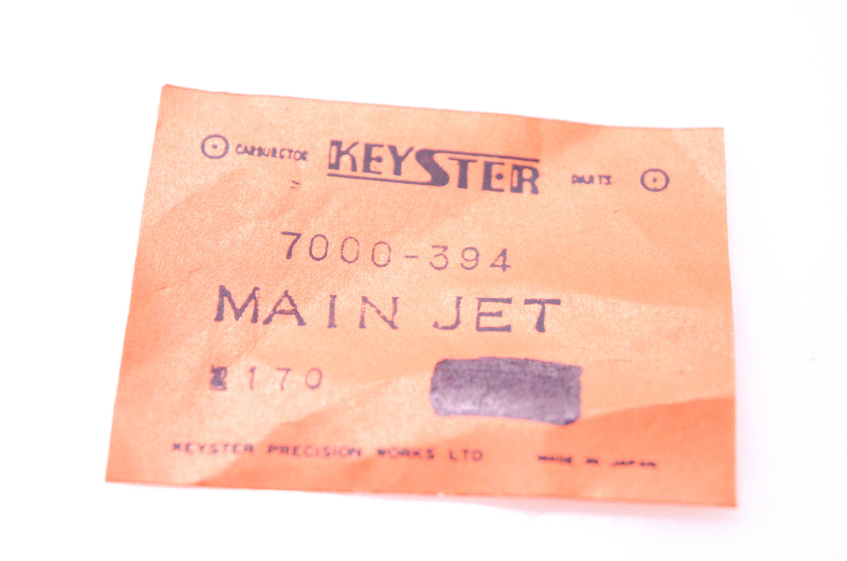 Keyster 7000-394, 170 Carburetor Jet NOS