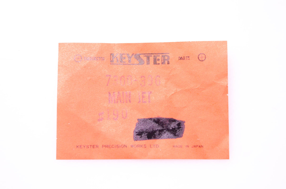 Keyster 7300-396, 190 Carburetor Jet NOS