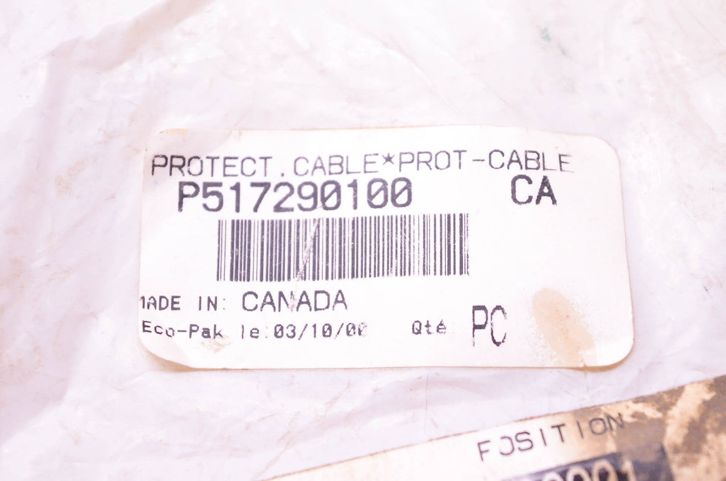 Aftermarket 517290100 Cable Protector NOS