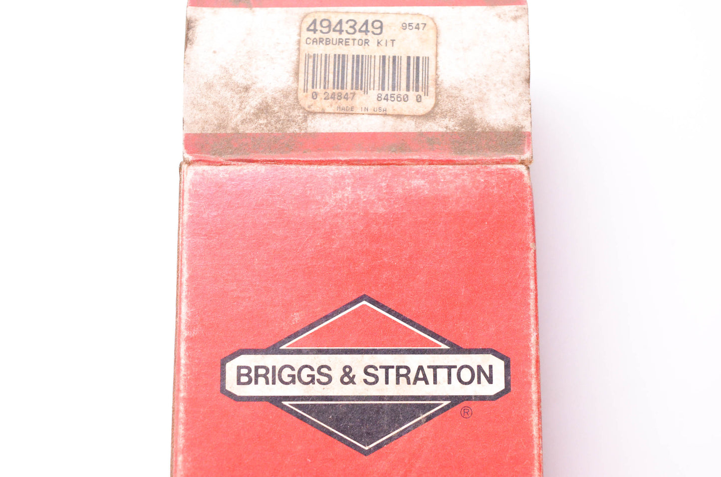 New OEM Briggs & Stratton 494349 Carburetor Kit NOS