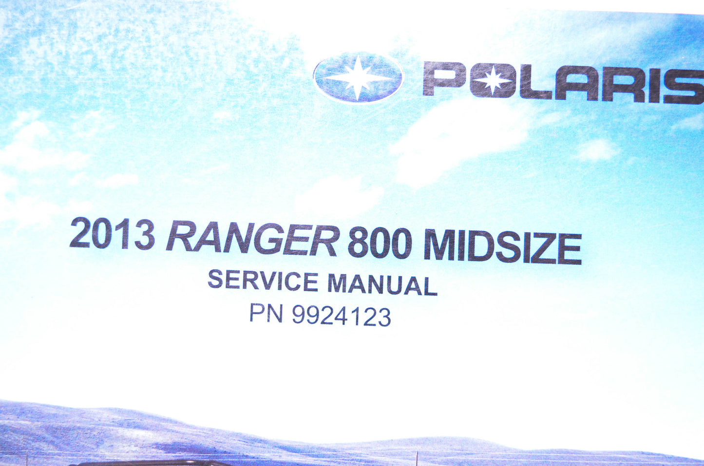 OEM Polaris 9924123 2013 Ranger 800 Midsize Service Manual