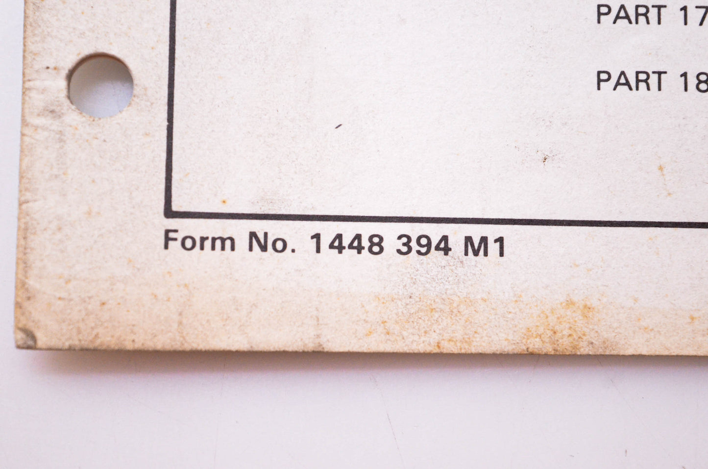 Massey Ferguson 1448 394 M1 Repair Time Schedule MF 245 Tractor