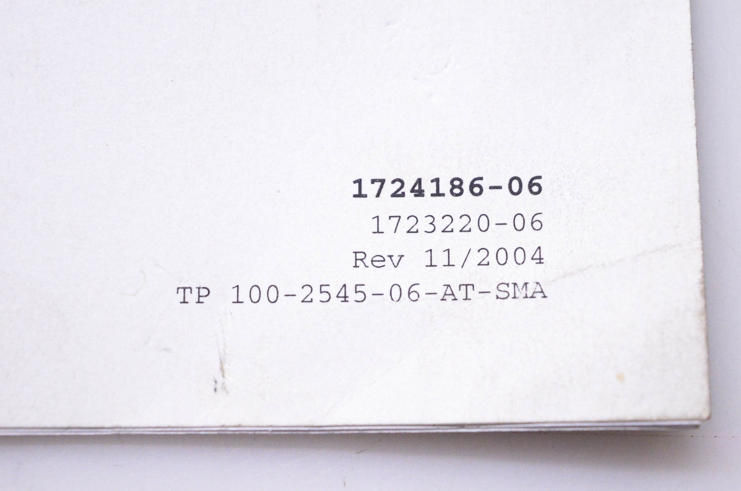 Simplicity Manufacturing 1724186-06, 1723220-06, 100-2545-06-AT-SMA Attachment Operator's Manual 42 46 Single Stage Snowthrower
