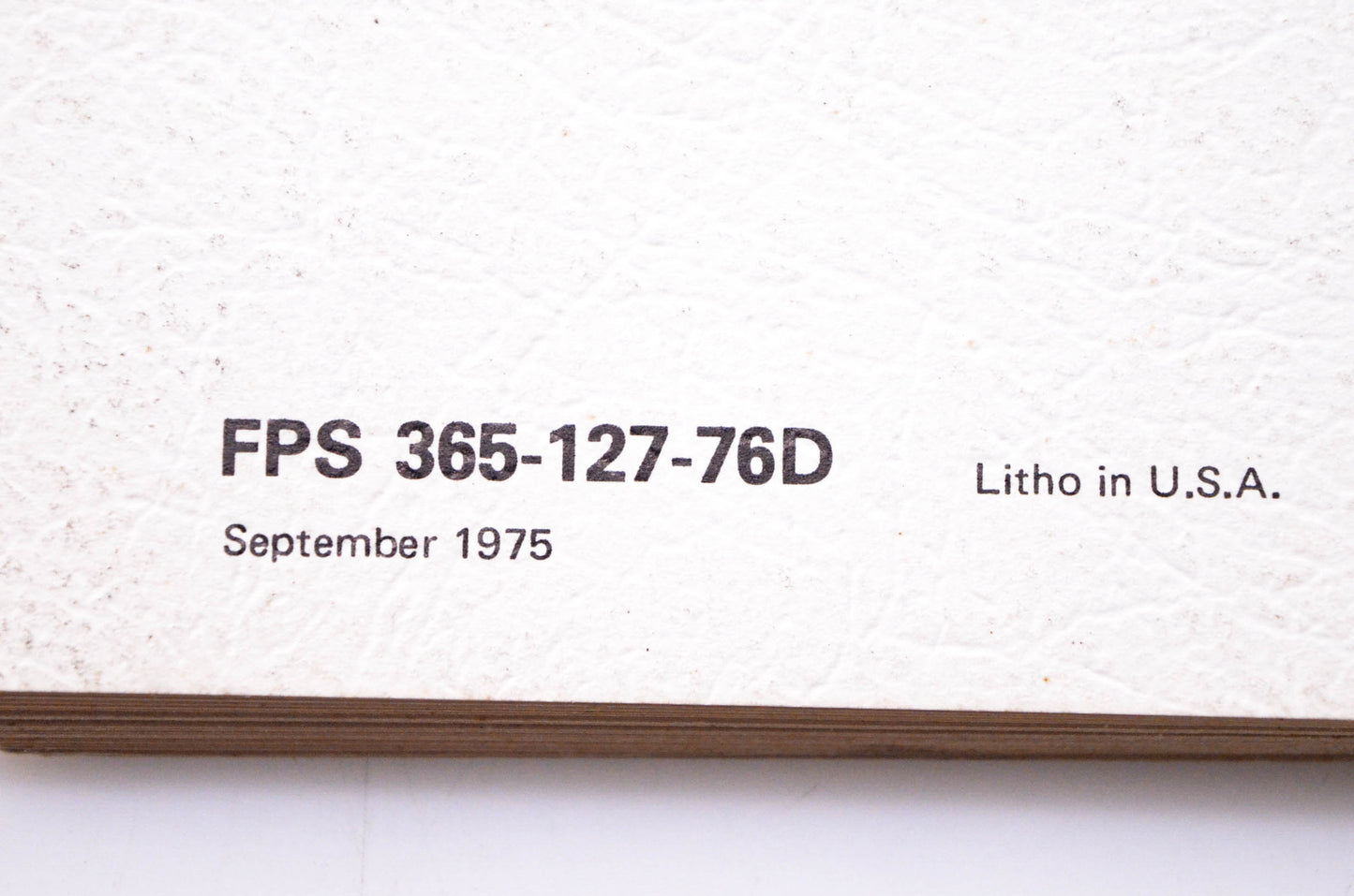 OEM Ford FPS 365-127-76D 1976 Truck Shop Manual