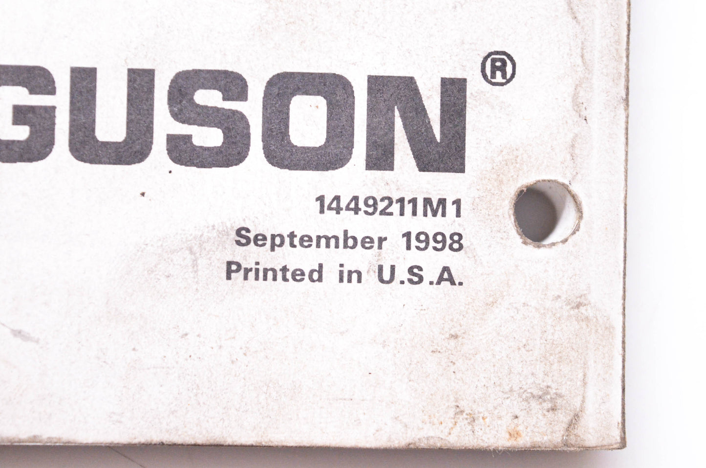 Massey Ferguson 1449211M1 Perkins 900 Series Diesel Engine