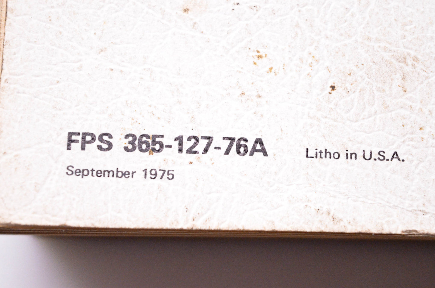 OEM Ford FPS 365-127-76A 1976 Truck Shop Manual Vol 1 Chassis