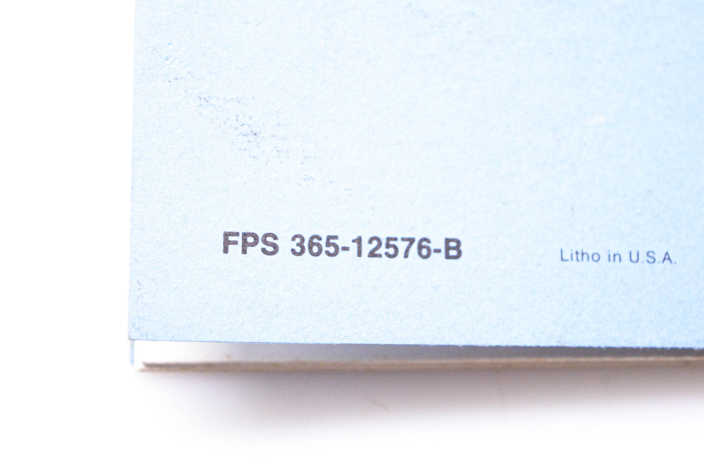 OEM Ford FPS 365-12576-B 1976 Truck Service Specifications