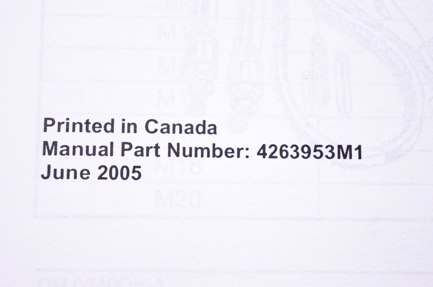 Agco 4263953M1 Quick Hitch & Subframe Operator's Manual Machine Code 8300101