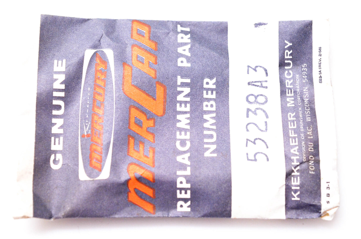 Kiefhaefer Mercury 53238A3 Fuel Pump Assembly NOS