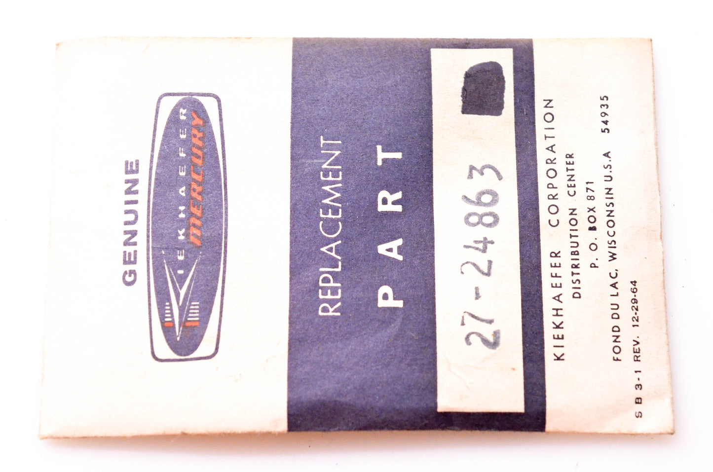 Aftermarket 27-24863 Fuel Pump Gasket NOS