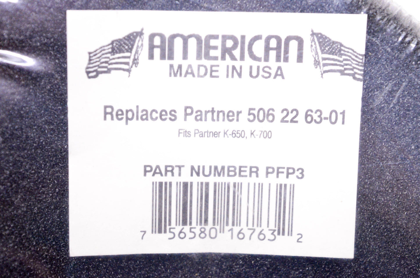 American PFP3, 506226301 Pre-Filter NOS