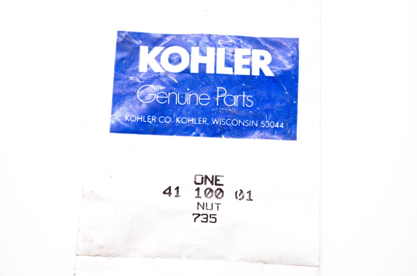 Kohler 41 100 01 Nut NOS