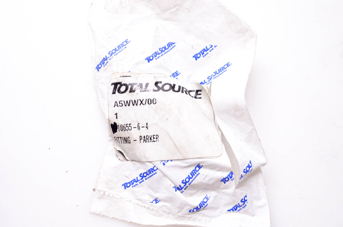 Total Source 10655-6-4 Parker Fitting NOS