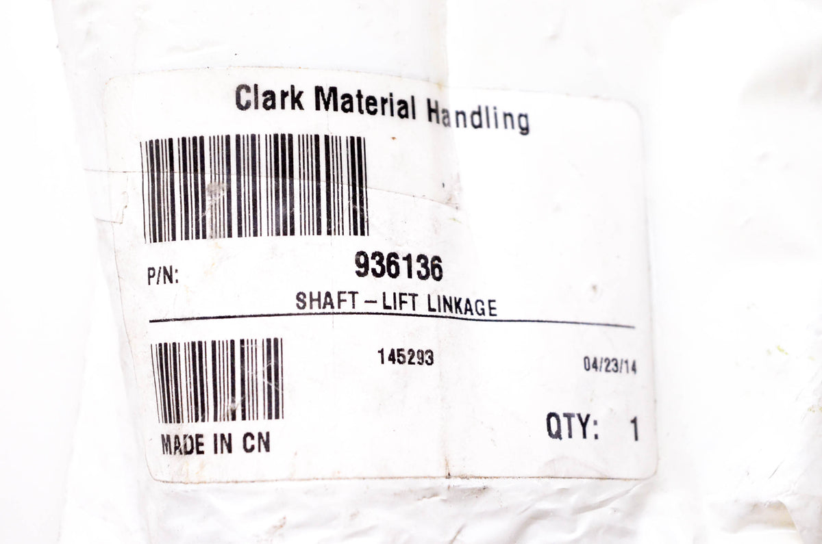 Clark 936136 Lift Linkage Shaft NOS