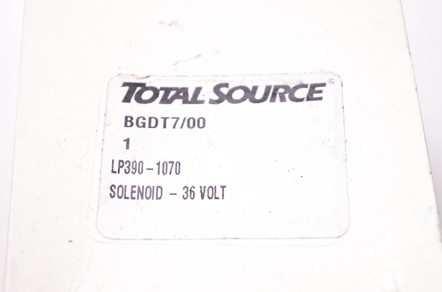 Total Source 390-1070 Solenoid Kit NOS
