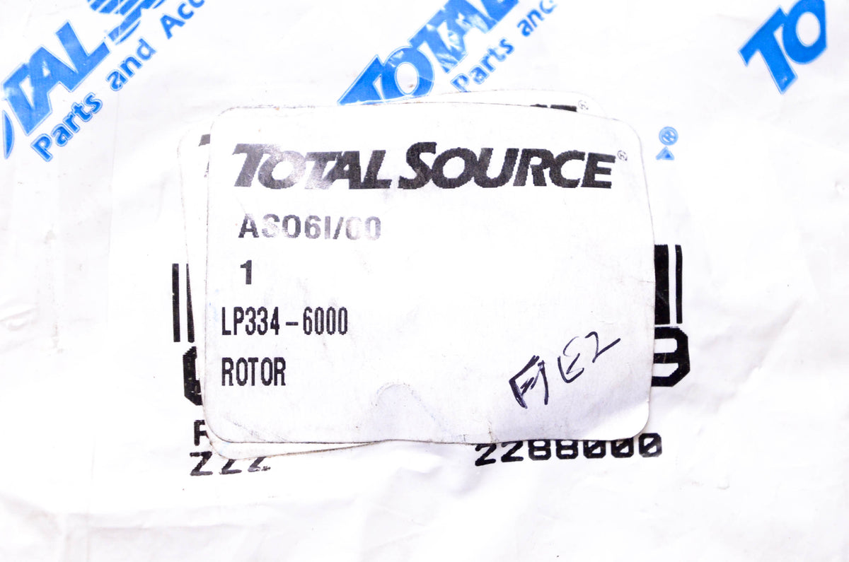 Total Source 334-6000 Rotor NOS