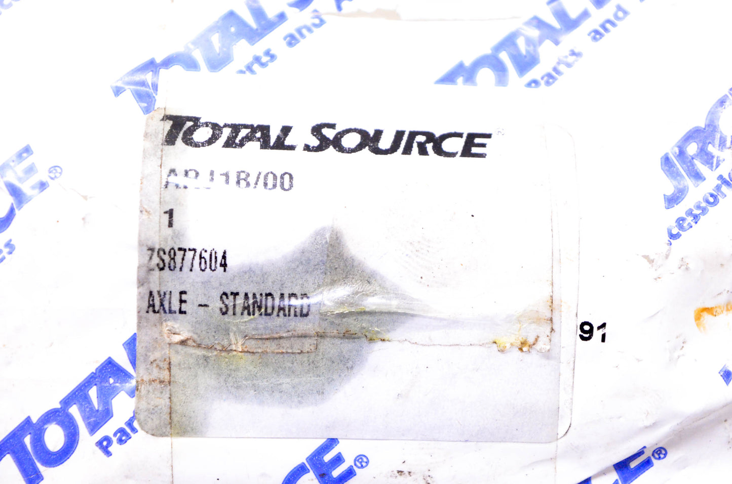 Total Source 877604 Standard Axle NOS