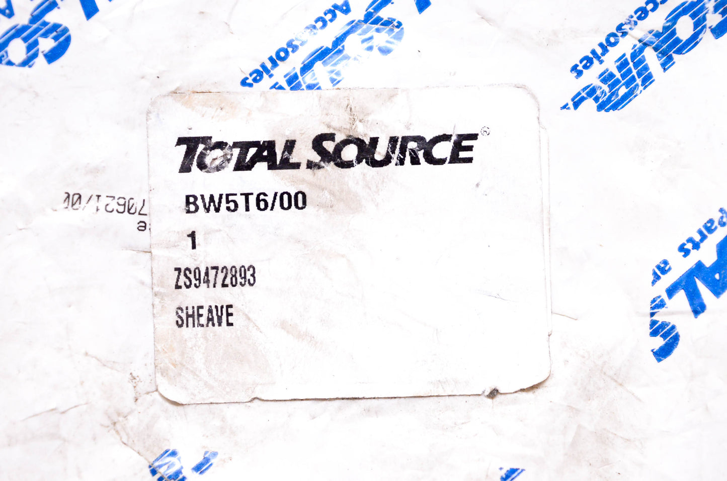 Total Source 9472893 Sheave NOS