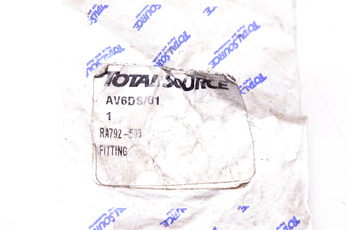 Total Source 792-503 Fitting fits Raymond NOS