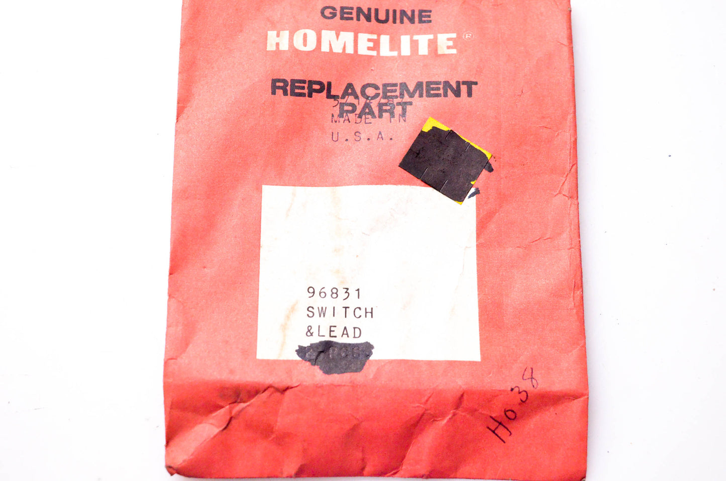 Homelite 96831 Switch & Lead NOS