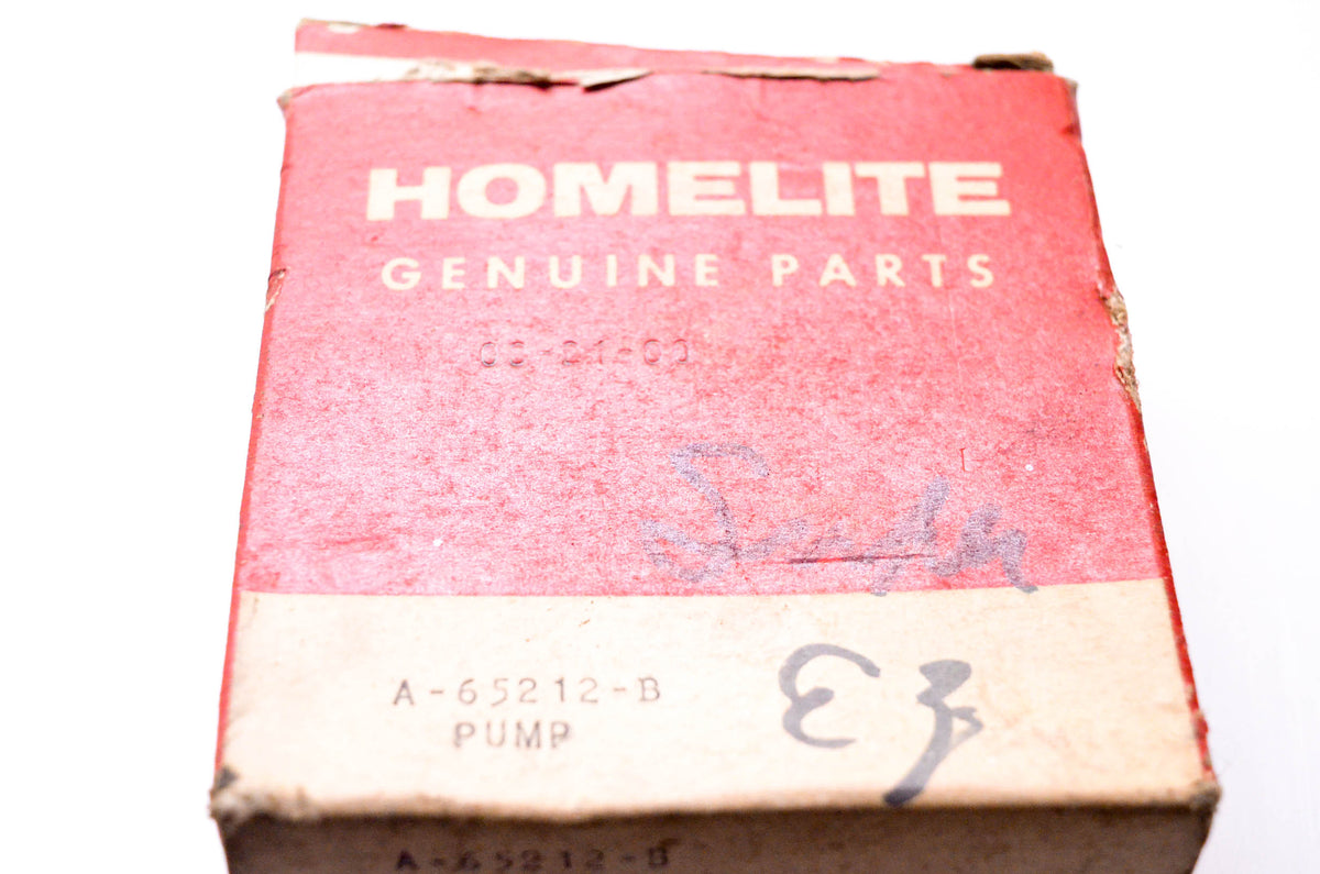 Homelite A-65212-B Automatic Oil Pump Assembly NOS