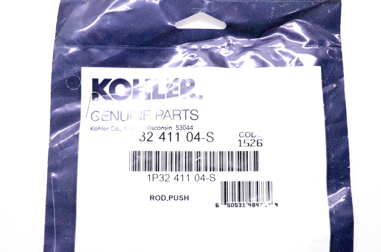 Kohler 32 411 04-S Push Rod NOS
