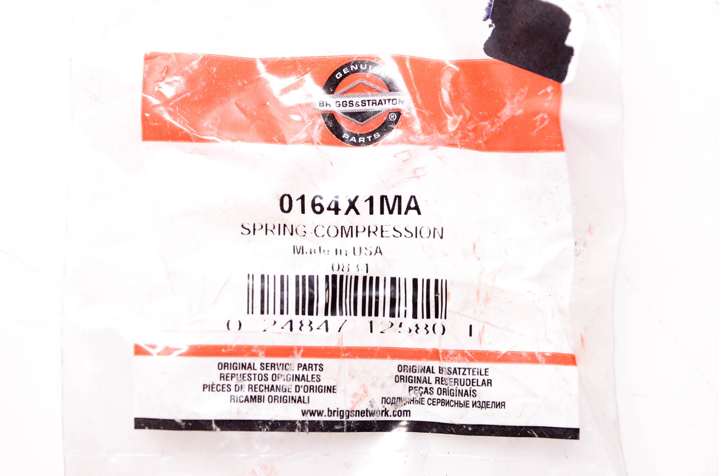 New OEM Briggs & Stratton 0164X1MA Compression Spring NOS