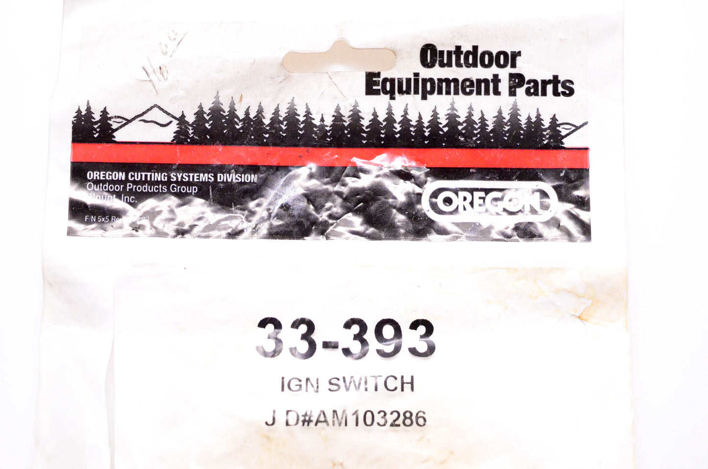 Oregon 33-393 Ignition Switch NOS