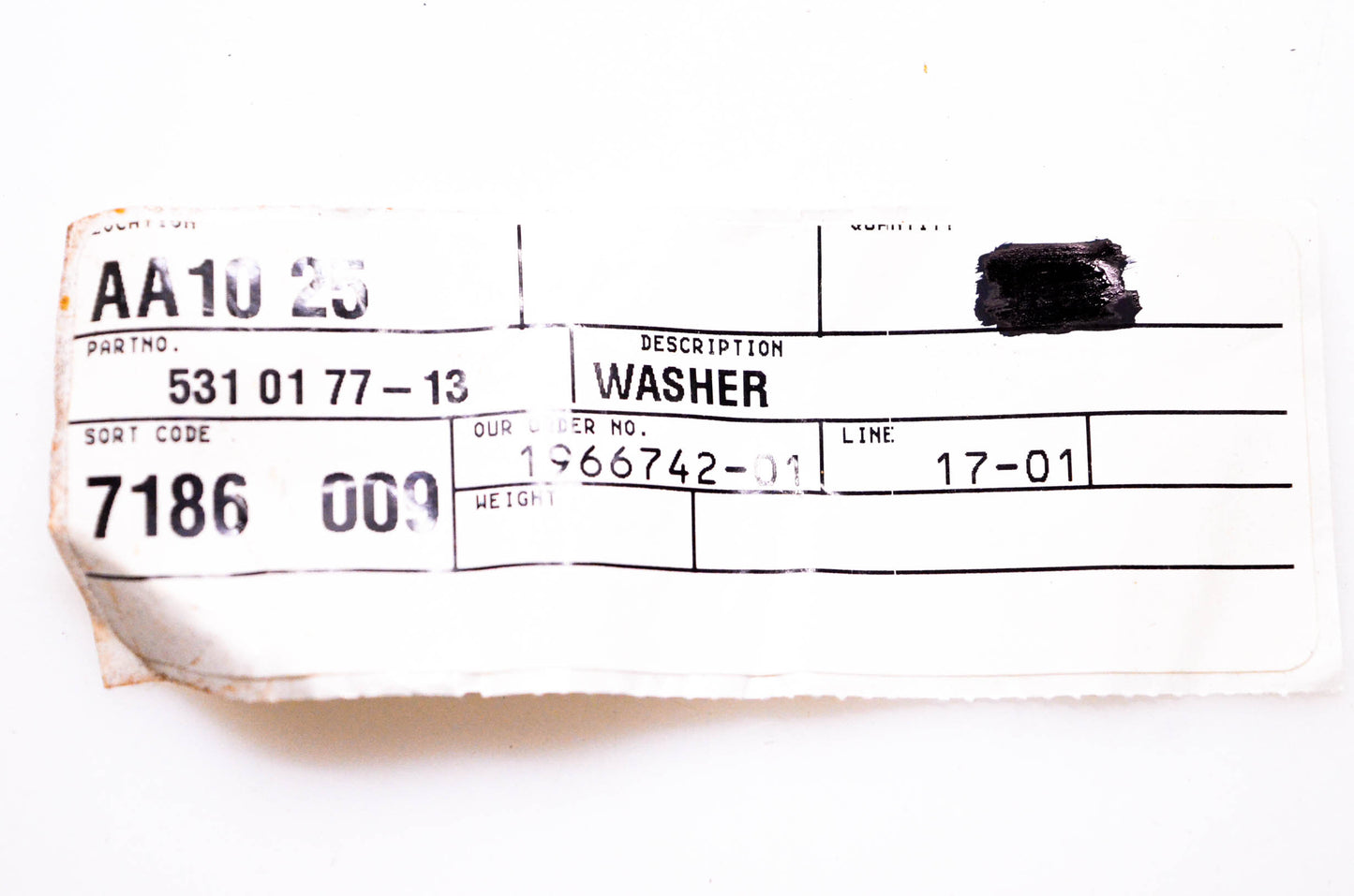 New OEM Husqvarna 531 01 77-13 Washers Qty 4 NOS